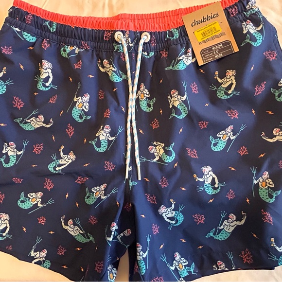 Chubbies!! MENS Triton of the Sea Classic Swim Trunks - Picture 3 of 5